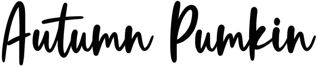 Autumn Pumkin Font