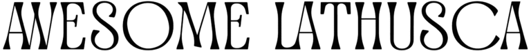 Awesome Lathusca Font