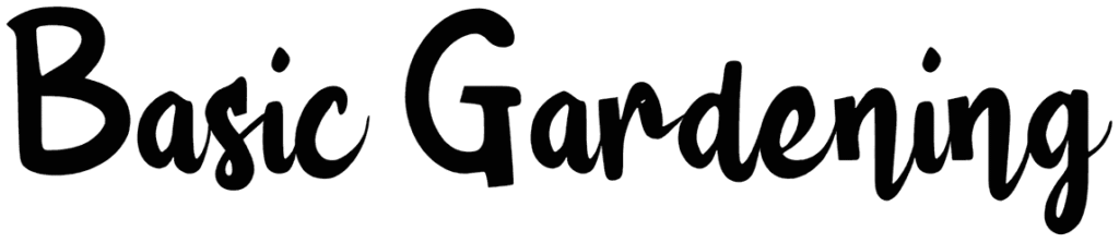 b Basic Gardening Font