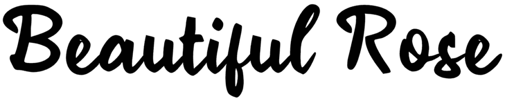b Beautiful Rose Font