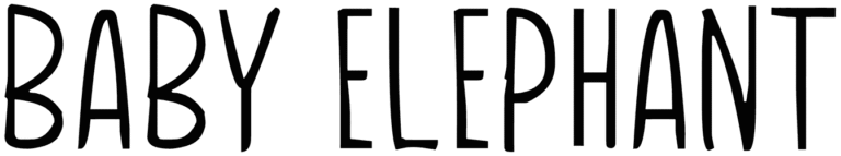 Baby Elephant Font