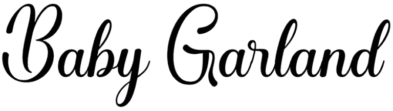 Baby Garland Font