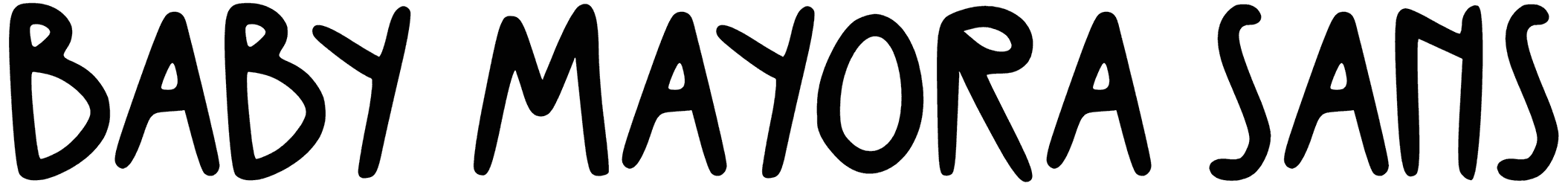 Baby Mayora Sans Font