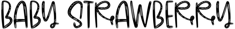 Baby Strawberry Font