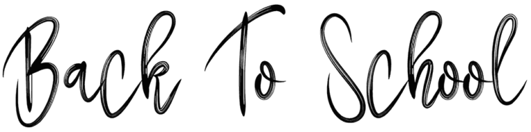 Back To School Font