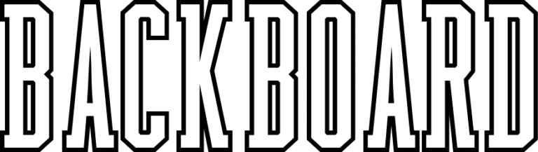 Backboard Font