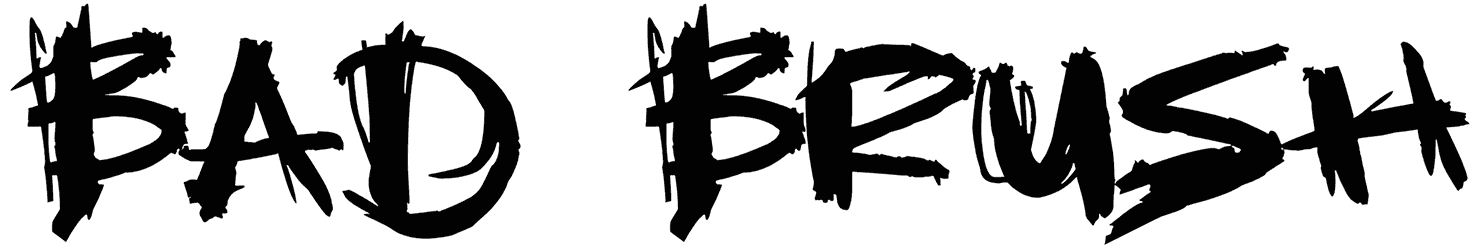 Bad Brush Font