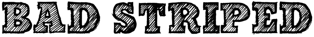 Bad Striped Font