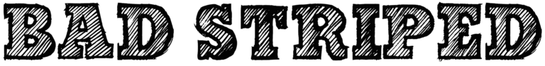 Bad Striped Font