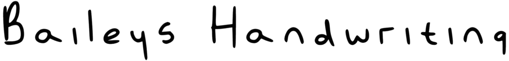 Baileys Handwriting Font