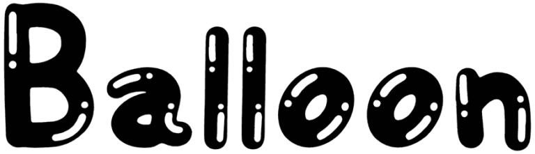 Balloon Font