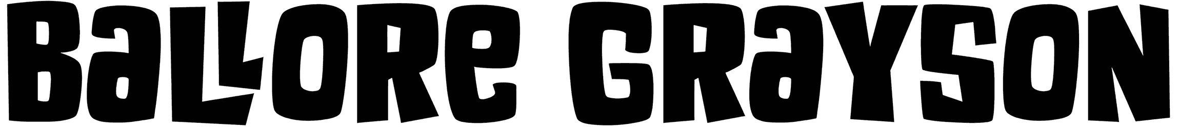 Ballore Grayson Font