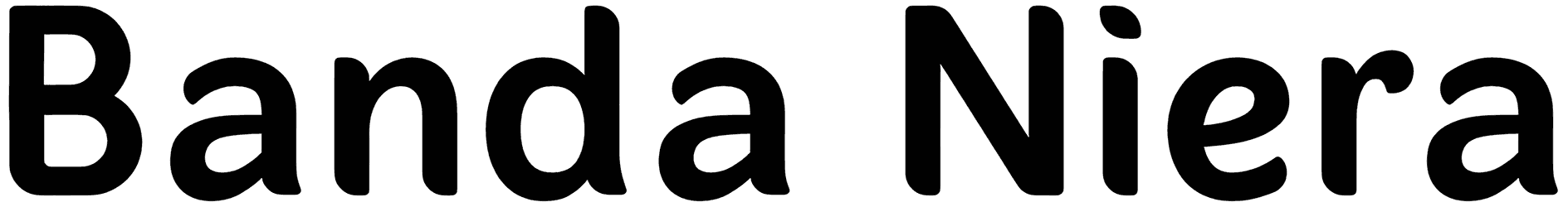 Banda Niera Font