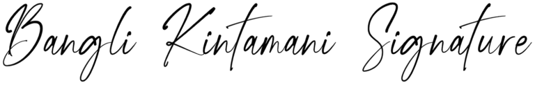 Bangli Kintamani Signature Font