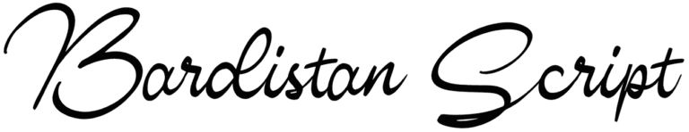 Bardistan Script Font
