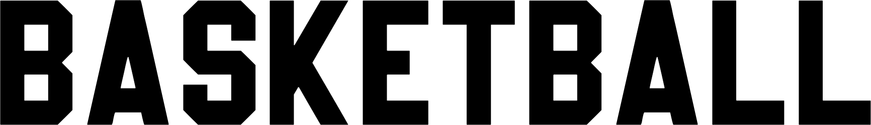 Basketball Font