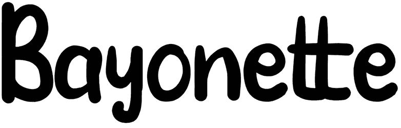 Bayonette Font