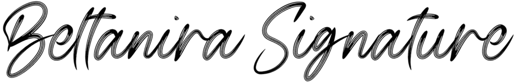 Beltanira Signature Font