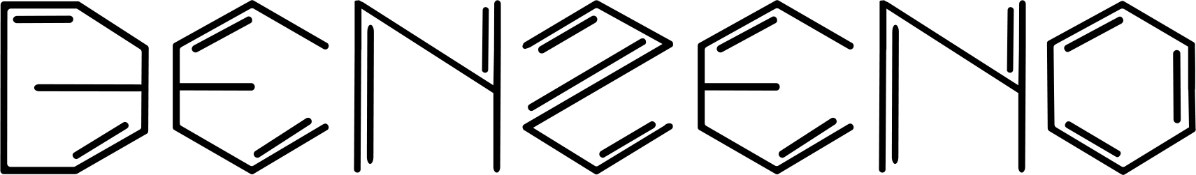 Benzeno Font