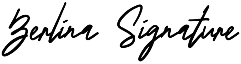 Berlina Signature Font