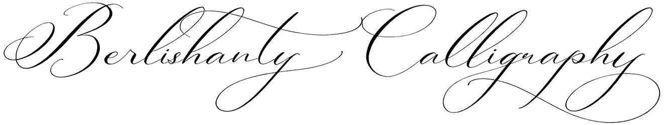 Berlishanty Calligraphy Font