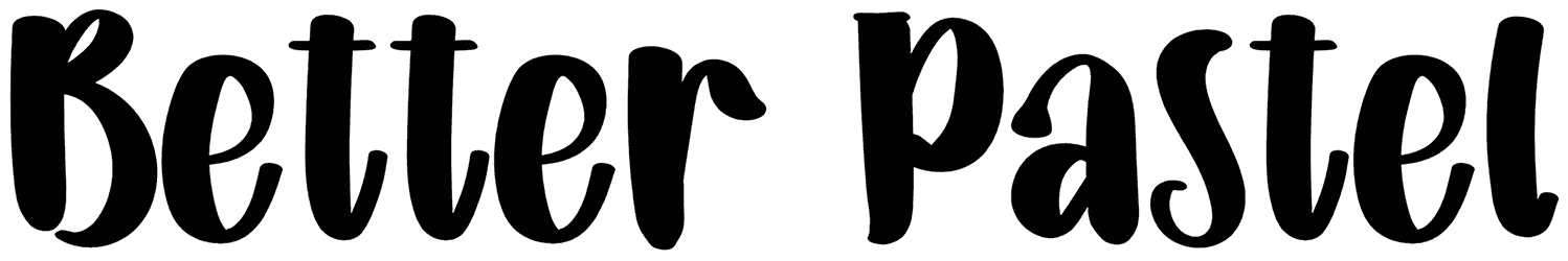 Better Pastel Font