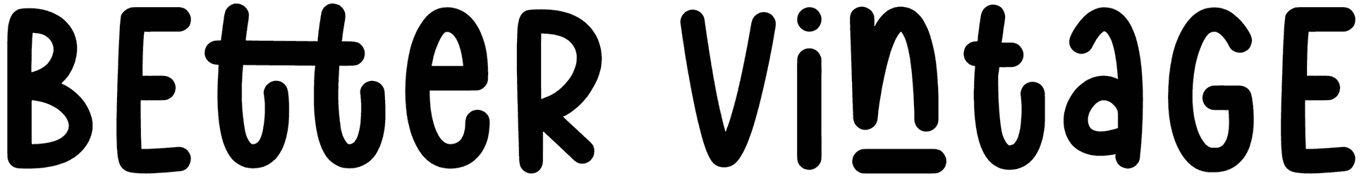 Better Vintage Font