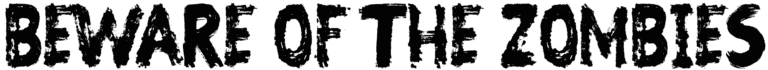 Beware of the Zombies Font