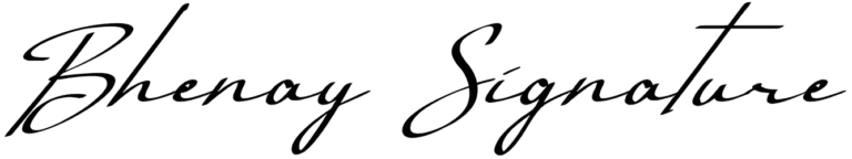 Bhenay Signature Font
