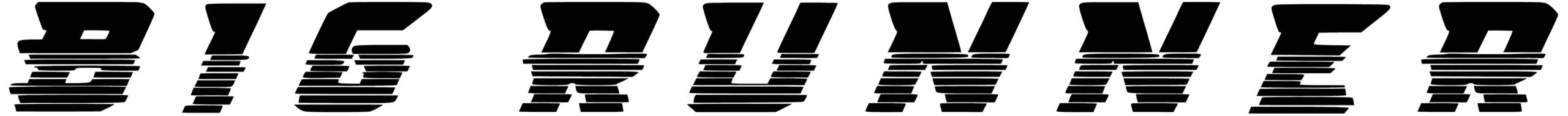 Big Runner Font