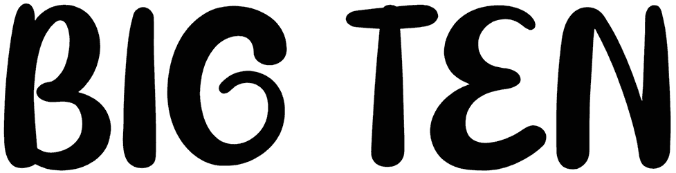 Big Ten Font