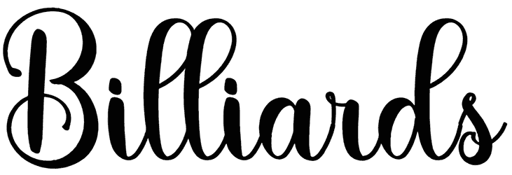 Billiards Font