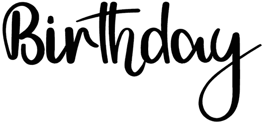 Birthday Font