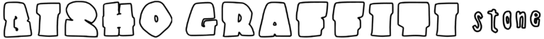 Bisho Graffiti Stone Font