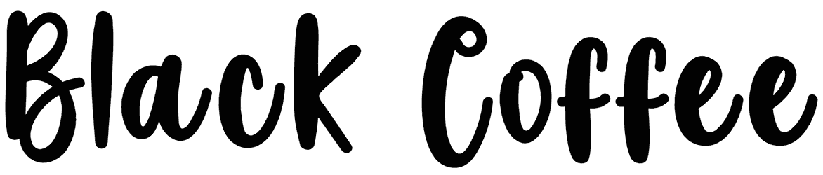 Black Coffee Font