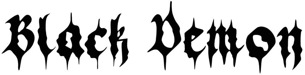 Black Demon Font