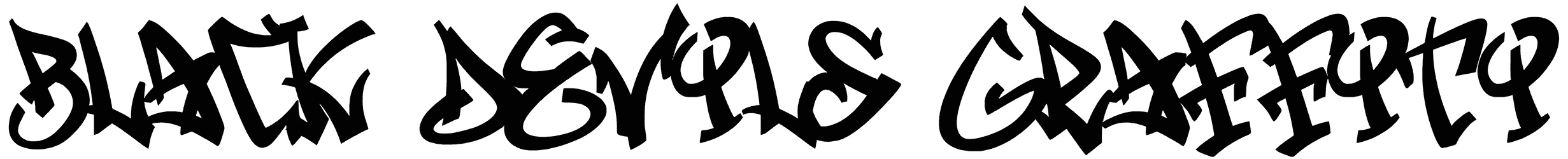 Black Devils Graffiti Font