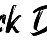 Black Dirty Font