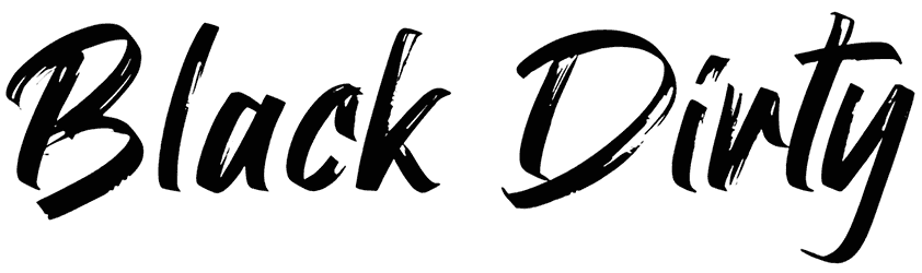 Black Dirty Font