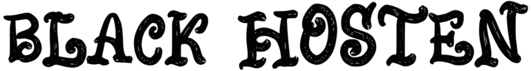 Black Hosten Font