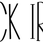 Black Irons Font