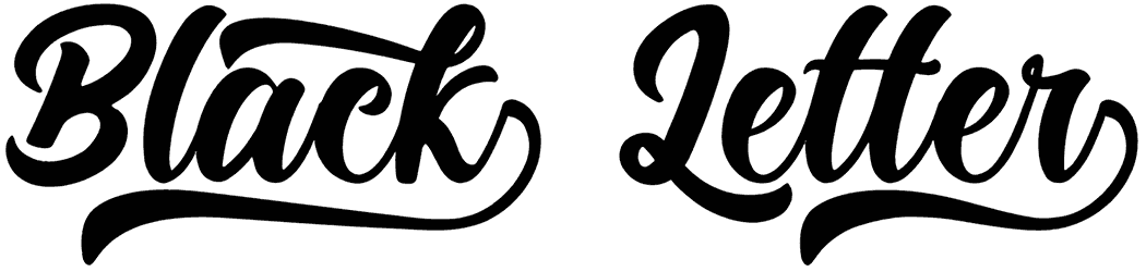 Black Letter Font