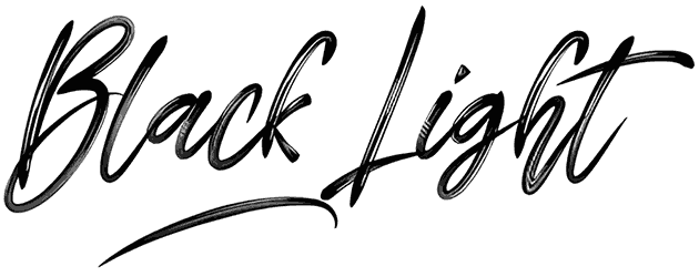 Black Light Font
