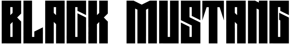 Black Mustang Font