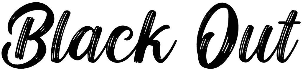Black Out Font