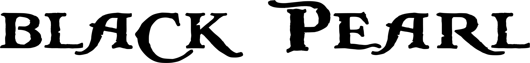Black Pearl Font