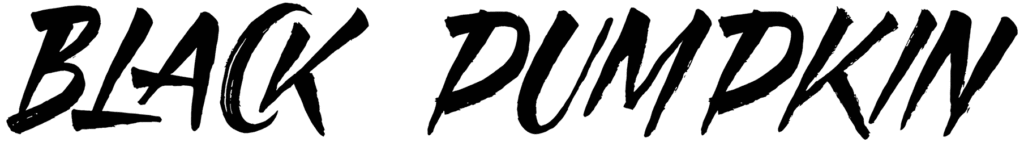 Black Pumpkin Font
