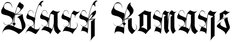 Black Romans Font