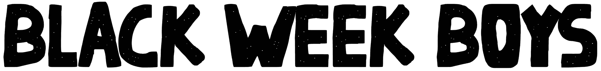 Black Week Boys Font