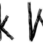 Black Wood Font